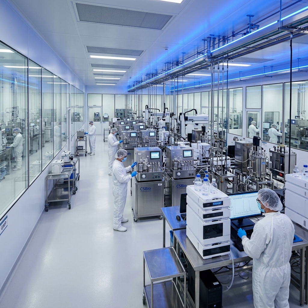 OmniPep GMP Manufacturing Facility